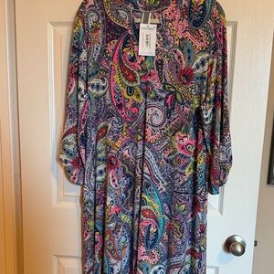 Honeyme Multicolor Paisley Top
